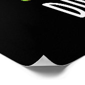 Poster Diet-nosaurus Blagues drôles de dinosaure Fond som (Coin)