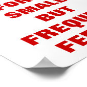 Poster Diététiste est sorti pour une alimentation petite (Coin)