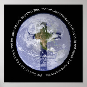 Poster Dieu a ainsi aimé le monde