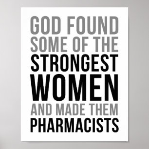 Poster Dieu A Trouvé Certaines Des Femmes Les Plus Fortes
