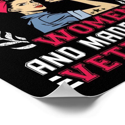 Poster Dieu a trouvé certaines des femmes les plus fortes (Coin)