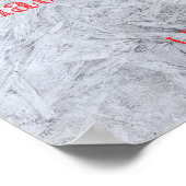 Poster Dieu aide à souhaiter une nouvelle année d'affiche (Coin)