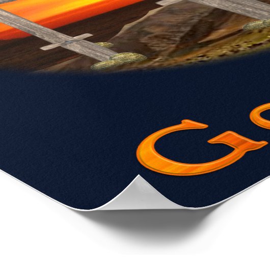 Poster Dieu aime (Coin)