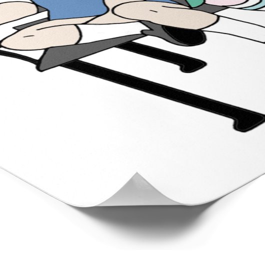 Poster Dieu aime que tu le transmets (Coin)