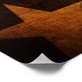 Poster Dieu béni le Texas (Coin)