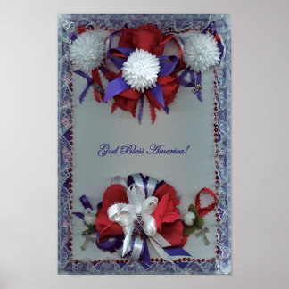 Poster Dieu bénisse l'Amérique