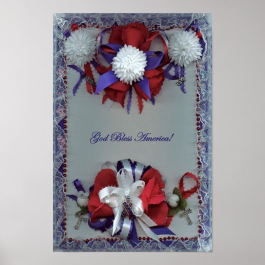 Poster Dieu bénisse l'Amérique (Devant)