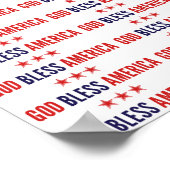 Poster Dieu bénisse l'Amérique (Coin)