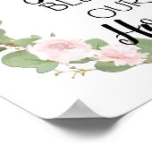 Poster Dieu bénisse notre maison (Coin)