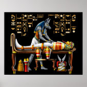 Poster Dieu d'Anubis (Devant)