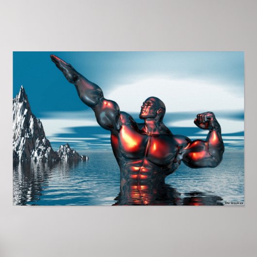 Poster dieu de la mer (Devant)