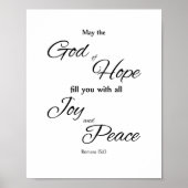 Poster Dieu de l'Espoir, Bénédiction (Devant)