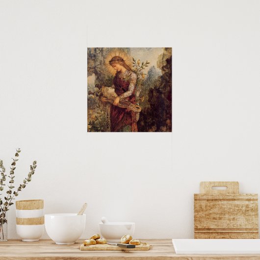 Poster Dieu de musique Orphée (Cuisine)