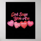 Poster Dieu dit que vous êtes Valentin (Devant)