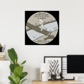 Poster Dieu donne un chemin (Bureau à domicile)