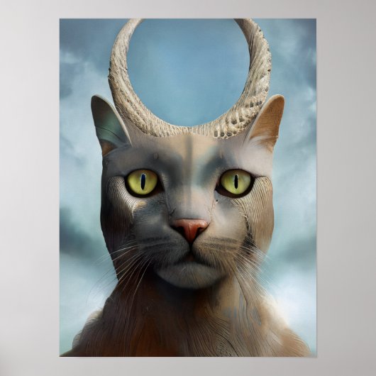 Poster Dieu du chat (Devant)