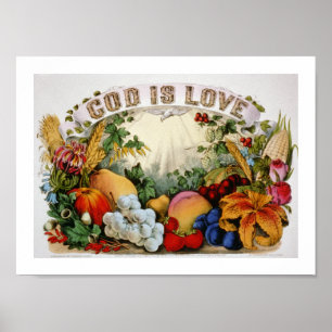 Poster Dieu est amour