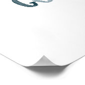 Poster Dieu est avec moi imprimé (Coin)