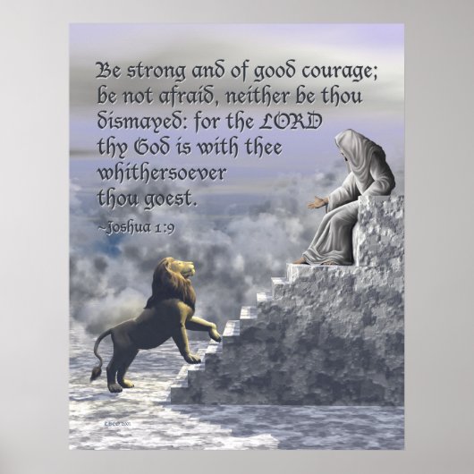 Poster Dieu est avec toi (Devant)