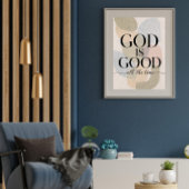Poster DIEU EST BON | Chrétien