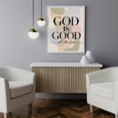 Poster DIEU EST BON | Chrétien