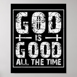 Poster Dieu est bon tout le temps