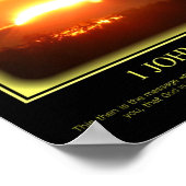 Poster Dieu est Lumière (Coin)