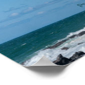 Poster Dieu est ma force Inspirationnelle Bible Verse (Coin)