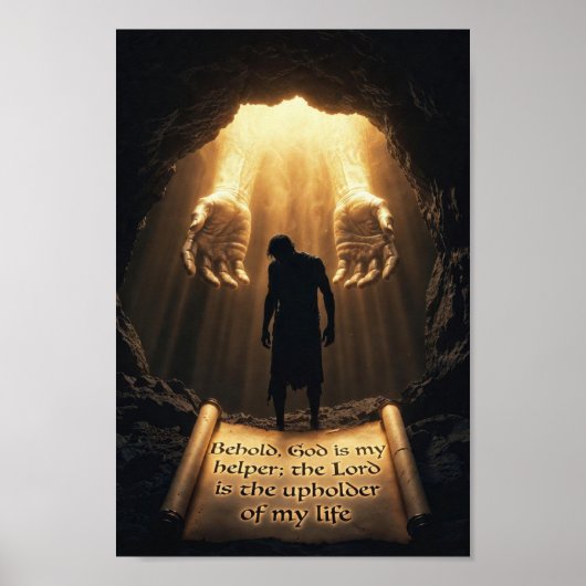 Poster Dieu est mon Aide (Devant)