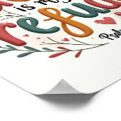 Poster Dieu est mon refuge (Coin)