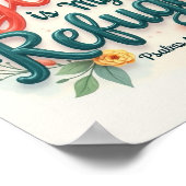 Poster Dieu est mon refuge (Coin)