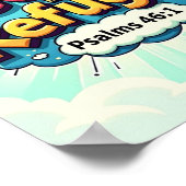 Poster Dieu est mon refuge (Coin)