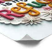 Poster Dieu est mon refuge (Coin)