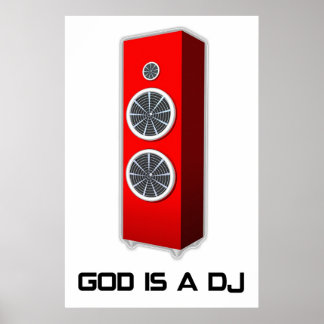 Poster Dieu est un DJ