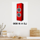 Poster Dieu est un DJ (Cuisine)