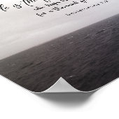 Poster Dieu fidèle (Deutéronome 7:9) (Coin)