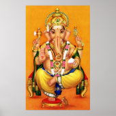Poster Dieu Ganesha (Devant)