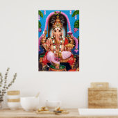 Poster Dieu Ganesha (Cuisine)