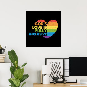 Poster Dieu Gay Chrétien Lgbt
