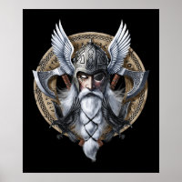 Dieu guerrier Norse Odin