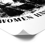 Poster Dieu Interdit Les Femmes Ont Des Hobbies Halloween (Coin)