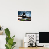 Poster Dieu joue 2 (Bureau à domicile)