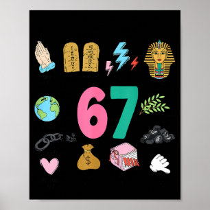 Poster Dieu l'a fait en premier chrétien 6 7 Mème Six Sep