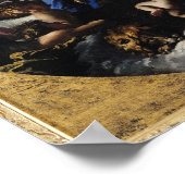 Poster Dieu le Père porté par les anges (Coin)