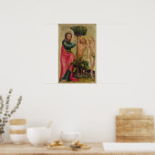 Poster Dieu le Père punit Adam et Ève (Cuisine)