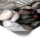 Poster Dieu les aide qui aident à l'affiche de motivation (Coin)