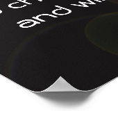 Poster Dieu m'accorde la sérénité (Coin)