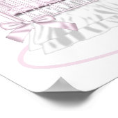 Poster Dieu merci pour l'art des petites filles de la pép (Coin)