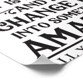 Poster Dieu peut restaurer ce qui est cassé (Coin)