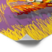 Poster Dieu précolombien des oiseaux (Coin)